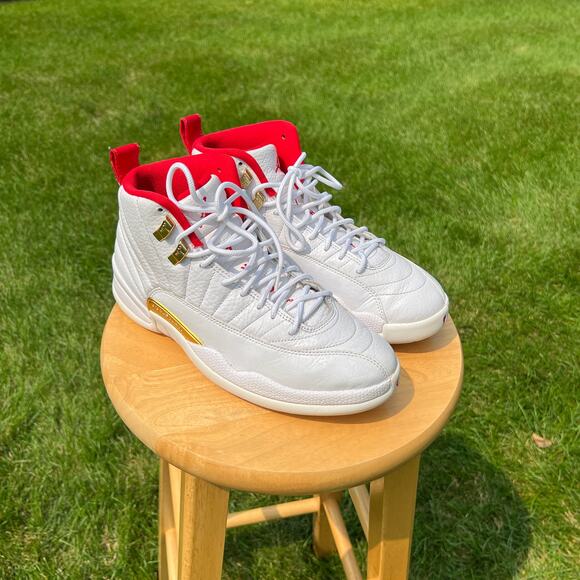 Sneakers Jordan 12 Fiba Size Size Air Jordan 12 Retro FIBA White